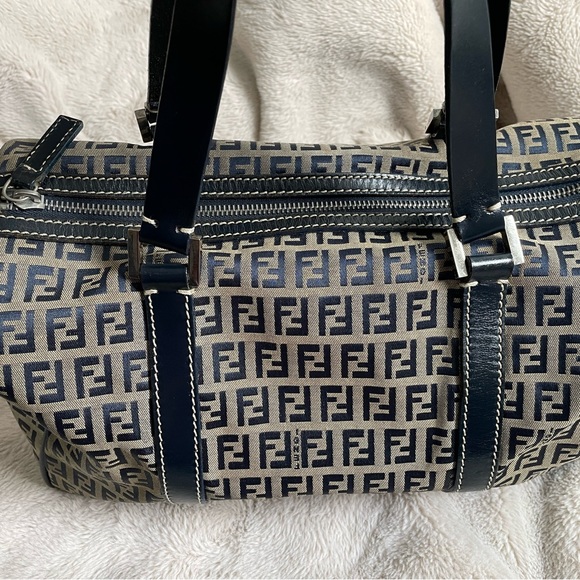 FENDI
Zucchino Boston In Navy - Picture 3 of 12